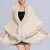 Import 419365 Free Size Cloak double layer loose knitted scarves shawls from China