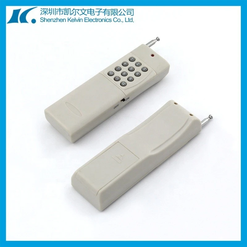433MHz Learning Code 4 Channel Plastic Enclosure radio transmitter Long range RF remote control