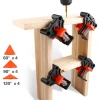 4PCS Multifunctional 60/90/120 Degree Corner Clamp Woodworking Corner Clip Fixer Hand Tools Right Angle Clamp