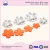 Import 5 Petals Blossom Flower Plunger Cutter 58/50/44/38mm Fondat Cake Cookie cutter from China