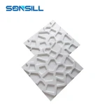 500x500mm interior decorative 3d wall panels 3d plasterboard