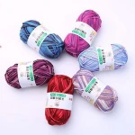 50g 4ply100% organic cotton yarn cotton manufacturer yarn crocheting yarn cotton