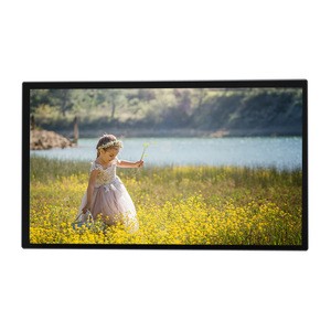 55 Inch Wall Mounted Digital Signage Advertising Machine Ultra Thin Lcd Screen