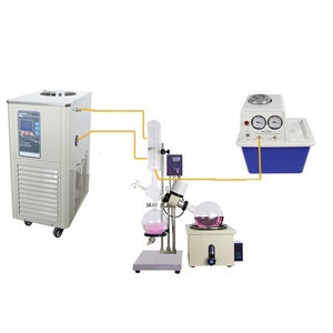 5L Rotary Evaporator with Chiller and Vacuum Pump