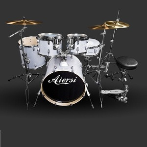 5pcs Jazz drum set percussion cheap price colour drum kits for sale made in China