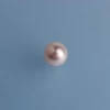 6-6.5mm Round Shape Half-drilled White Colour Freshwater Pearl,AAA-grade Bulk Pearls
