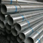 6-meter-long No. 18 galvanized steel pipe fence with galvanized steel pipe