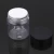 Import 60ml 100ml cosmetic packaging clear amber black pet plastic cream jar with plastic lid from China