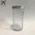 Import 650ml wide mouth glass mason canning jar for dessert, jam, honey, caviare storage with metal lid from China