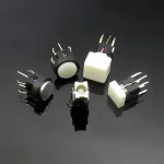 6mm momentary dip 6x6 illuminated tact switch with led