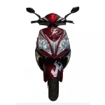 72v 20ah battery powered 2000w two-wheel electric motorcycle moped for lady