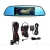 Import 7inch 3G 4G touch screen wifi dual Lens GPS rearview mirror car black box from China