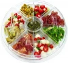 8 Compartments Seafood Fruit Tray Appetizer Serving Platter On Ice
