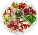 8 Compartments Seafood Fruit Tray Appetizer Serving Platter On Ice