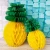 Import 8 Inch  paper Pineapple Honeycomb Party Supplies Table Hanging Decoration Hawaiian Luau Party Birthday Wedding Home Favor from China