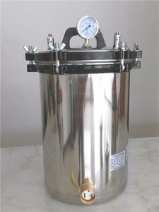8L Portable Autoclave Pressure Steam Sterilizer for clinic Sterilization Equipments