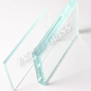 8mm Low Iron clear Tempered  Glass for office partition