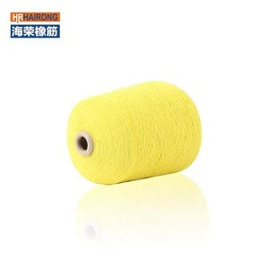 90# 100# 110# Elastic Rubber Thread Yarn Colored Latex Thread For Gloves Knitting