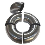 90 degree elbow gr2 titanium bends for motorcycle exhaust system