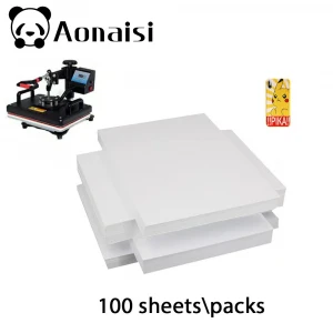 A4 100gsm Iron-on Transfer Paper Sublimation Ink Heat Transfer Paper for Inkjet Printer