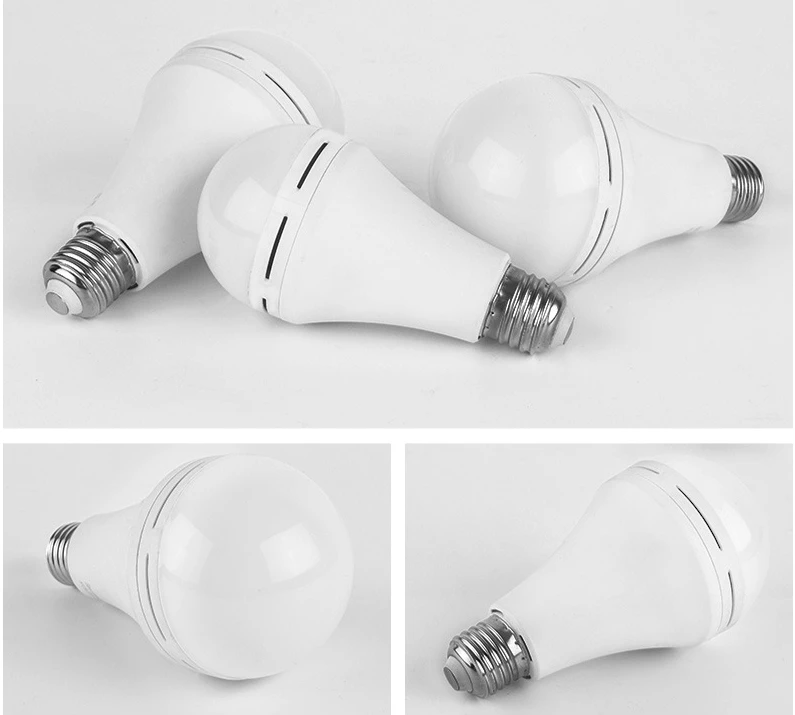 A60  e27 B22  rechargeable led emergency light bulb