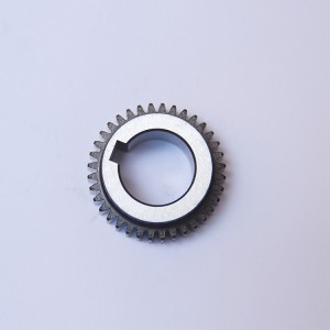Accept OEM durable small standard size steel spur gear shafts,spur+gears