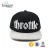 Import Acrylic &amp leather 5-panel snapback hat Wool Flannel Metal Label Caps Wholesale suede embossed from China
