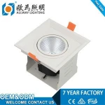 Adjustable dimmable recessed 24v fresnel spotlight