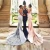 Import African Sexy Elegant Bridesmaid Dresses Trumpet Sleeveless For Wedding from China