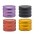 Import Aircraft Aluminum Sifter Smoking Herb Grinder 63MM 4 Piece Sharp Teeth Metal Tobacco Herb Grinder with Pollen Catcher from China