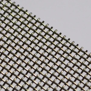 AISI316 Plain Weave Stainless Steel Wire Mesh for Filters