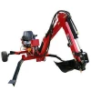  wholesale best quality towable mini backhoe with 9hp 13hp gasoline engine