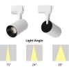 Allway Adjustable Spot Light Track Lamp Ceiling Downlight Stage Showroom Lighting COB LED Track Spotlight