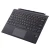 Import Aluminum alloy bluetooth keyboard cover case with touch pad for microsoft surface pro 3/4/5 12.3 inch from China