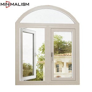 Buy Aluminum Arc Window Window Upvc Windows Price Of Awning / Top Hung ...