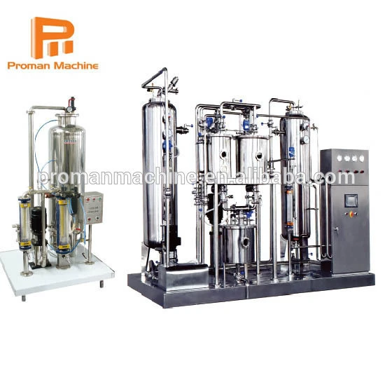 Aluminum beverage cans automatic soda making machine with production Line