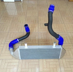 Aluminum Car Intercooler Kit For Vauxhall Astra VXR With Pipings