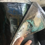 Aluminum foil surface self-adhesive waterproof membrane Self-adhesive polymer modified asphalt Building roof color steel tile