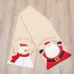 Amazon Hot Sell Perfect Decorative Table Runner Christmas Dinner Parties Christmas Table Runner