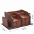 Import Amazon wooden home office pencil book storage  desk organizer from China