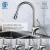 Import American design durable single lever kitchen mixer with pull out spray kitchen faucet from China