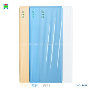 Anti-microbial Medical TPU curtain Light weight folding screen suitable for hospitals, clinics and nursing house