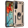 Anti-shock TPU Protective Case with Rotating Ring Magnetic Mobile Phone Cover for Samsung Galaxy S30