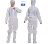 Anti-static hooded overalls laboratory dust-free protective clothes dust-proof protective clothing