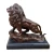Import Antique Bronze Lion Sculpture Life Size Bronze One Pair Lion Statues garden ornaments outdoor statues from China