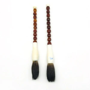 Antique Red Agate Stone Calligraphy Brush Decorative Chinese brushes