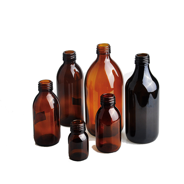 Buy Apothecary 30ml 60ml 125ml 250ml Amber Glass Laboratory Pharmacy ...