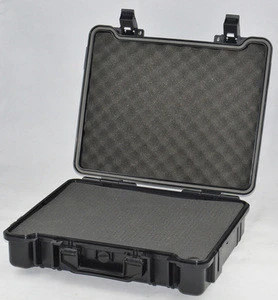 Army waterproof shockproof super hard  plastic storage case Multi-function Custom Electronics Tool Hard shell travel tool case