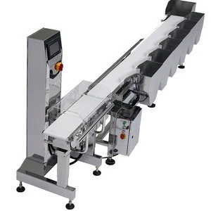 Auto Conveyor weight grader grading system machine for Chicken Fruit Vegetables weight sorting machine