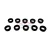 Import Auto Injector Vibration Insulator Rubber O-Ring 23291-23010 23291-41010 16*8.8*5.5mm For YARIS from China